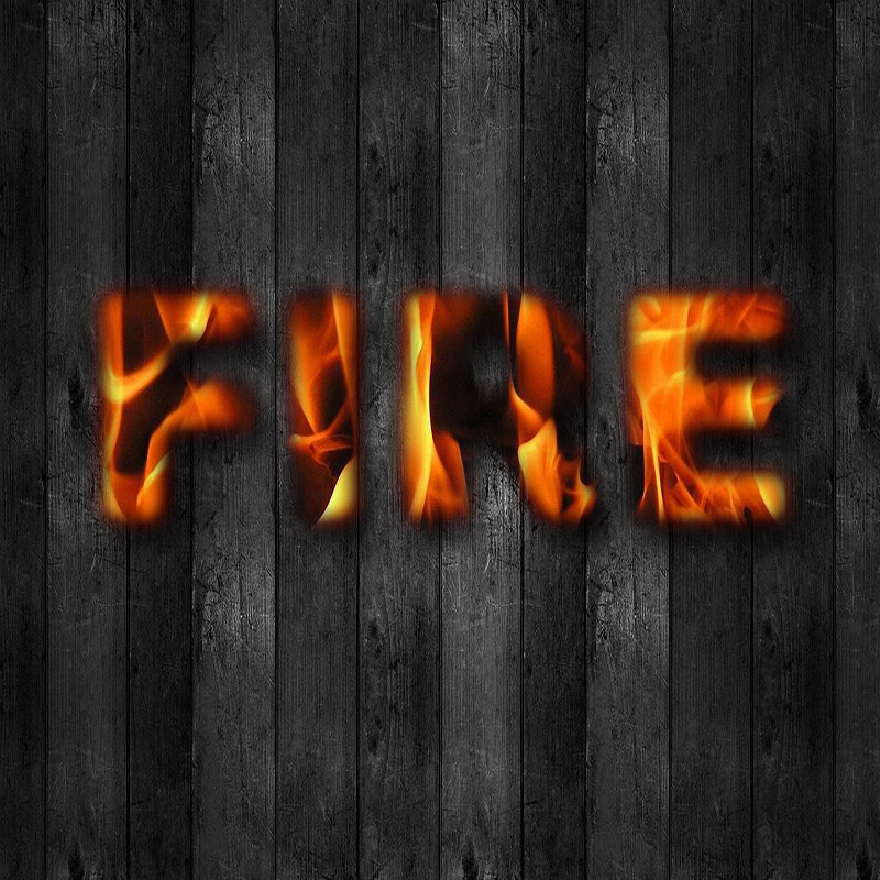 Fire Layer mask effect